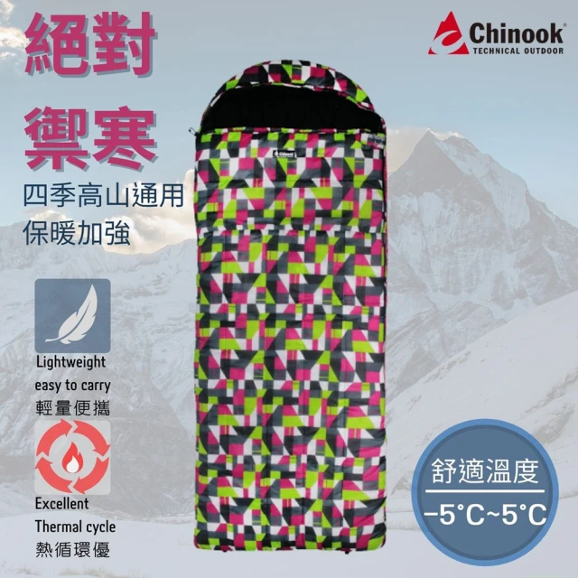 【Chinook】五色鳥barbet科技棉保暖加強睡袋(27490)-左開✿30E009